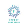 Logo for Face it Home Decor featuring a teal letter F inside a circular leaf wreath.