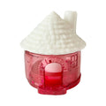 Red and White Christmas Candle Holder House image 8