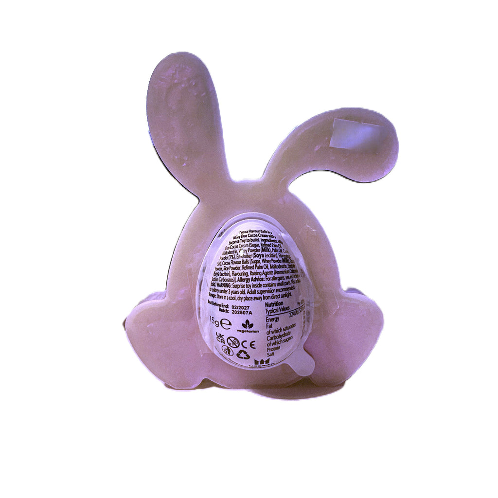 Pink Easter Bunny Gift With Egg image 3